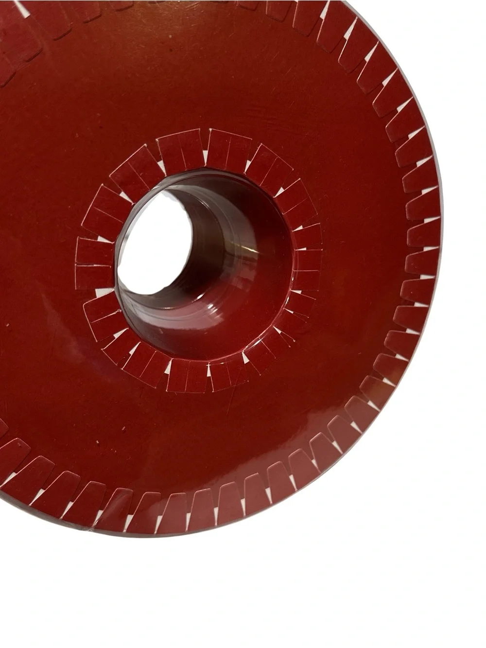 Williams-Sonoma 4 Pack Red Paper Bundt Cake Baking Pans Red Scalloped Oven Safe